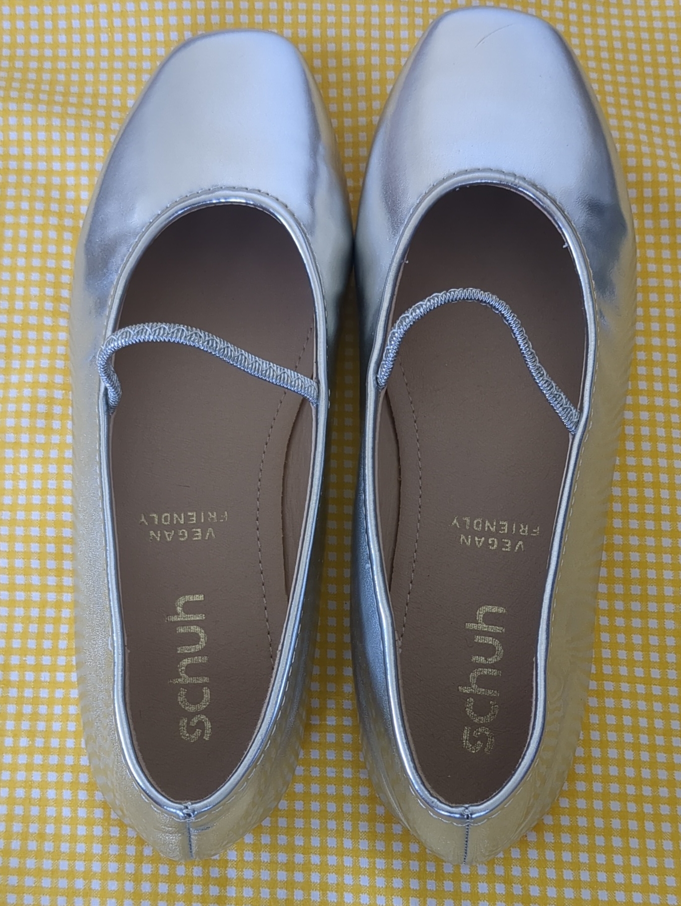 Schuh Silver Mary Jane Ballet Flats — image 6 of 6